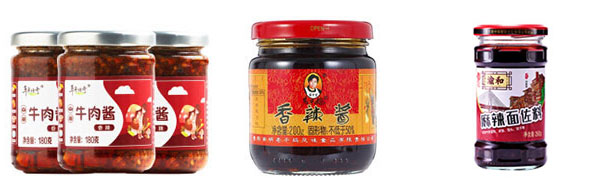 辣椒醬自動包裝流水線樣品圖