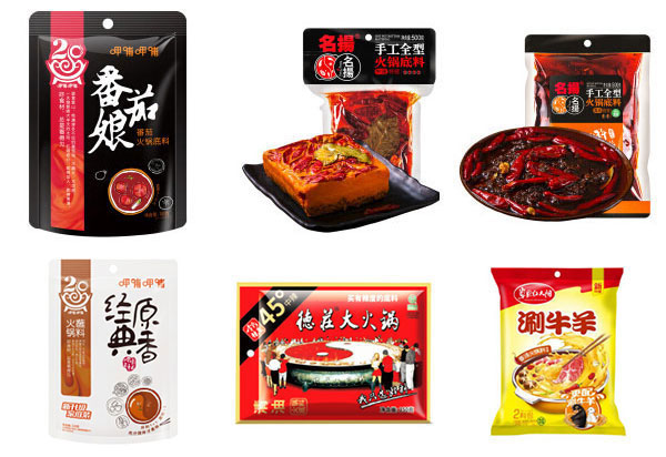 火鍋料生產(chǎn)線成套設(shè)備樣品圖